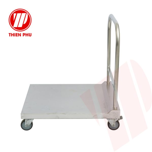 Xe đẩy inox 1 tầng