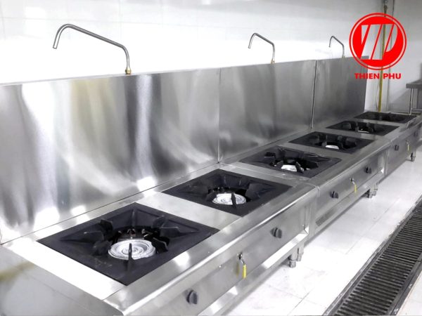 Bếp hầm đôi công nghiệp dùng gas