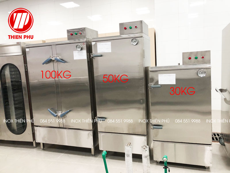 Tủ nấu cơm công nghiệp 100kg, 50kg, 30kg